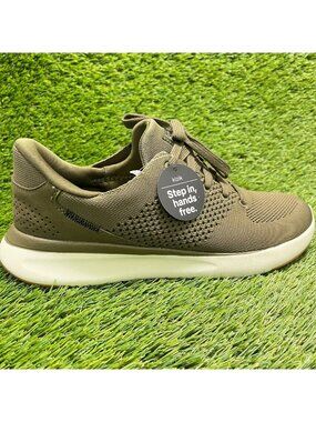 Kizik Lima Mens Size 9 Brown Athletic Running Hands Free Shoes Sneakers